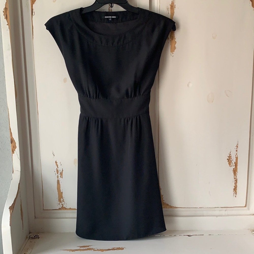 Gianni Bini LBD little black dress tie back